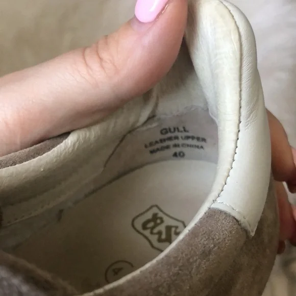 ASH Gull floral embroidered suede sneakers - Picture 12 of 13